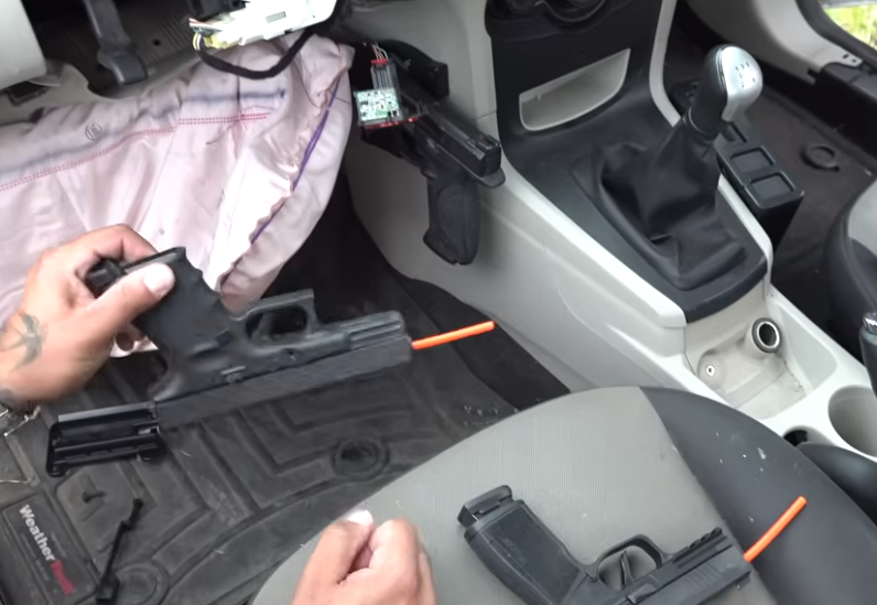 Car Holster Fail with BarrelBlok