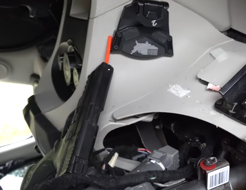 Vehicle Holster Fail With BarrelBlok